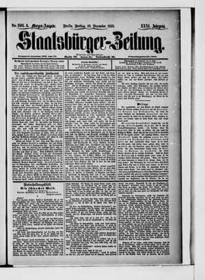 Staatsbürger-Zeitung vom 20.12.1895