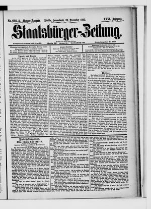 Staatsbürger-Zeitung vom 27.12.1895