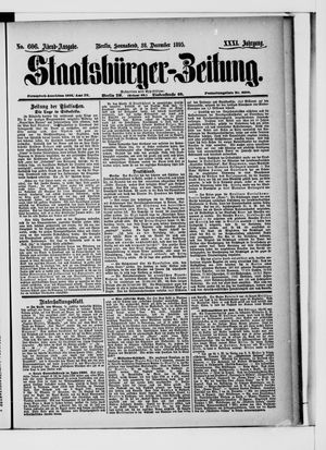 Staatsbürger-Zeitung vom 27.12.1895