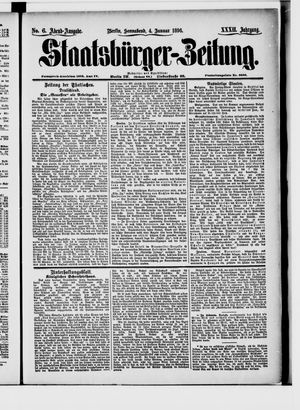 Staatsbürger-Zeitung vom 04.01.1896