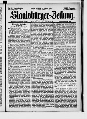 Staatsbürger-Zeitung on Jan 6, 1896
