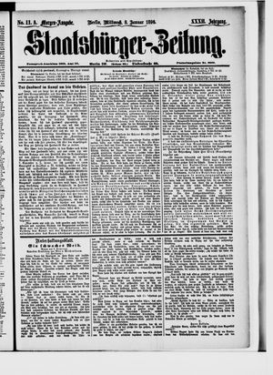 Staatsbürger-Zeitung on Jan 8, 1896