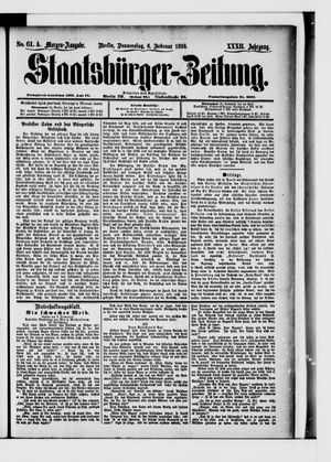 Staatsbürger-Zeitung vom 06.02.1896