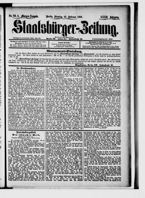 Staatsbürger-Zeitung vom 25.02.1896