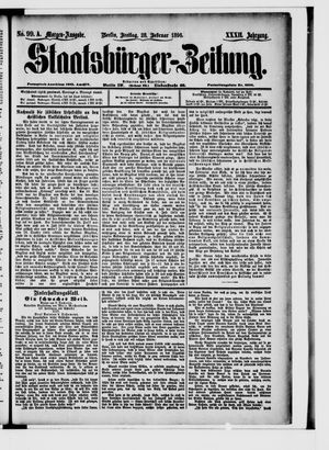 Staatsbürger-Zeitung on Feb 28, 1896