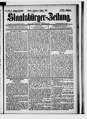 Staatsbürger-Zeitung vom 08.03.1896