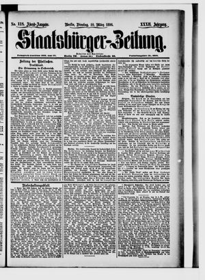 Staatsbürger-Zeitung on Mar 10, 1896