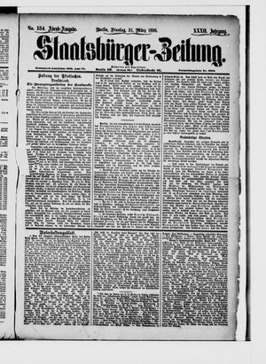 Staatsbürger-Zeitung on Mar 31, 1896