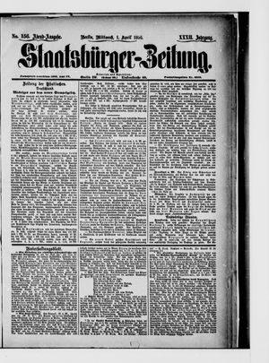 Staatsbürger-Zeitung vom 01.04.1896