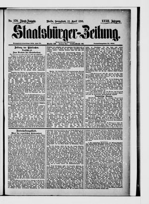 Staatsbürger-Zeitung vom 11.04.1896