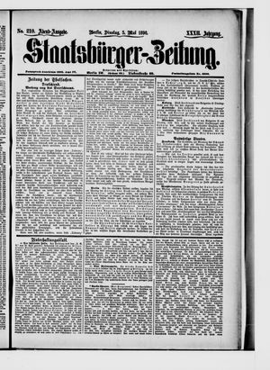 Staatsbürger-Zeitung on May 5, 1896