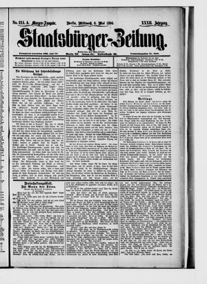 Staatsbürger-Zeitung on May 6, 1896