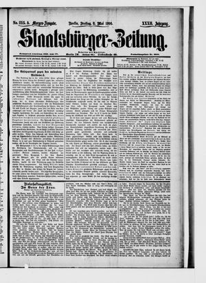 Staatsbürger-Zeitung on May 8, 1896
