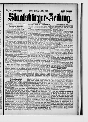 Staatsbürger-Zeitung on May 8, 1896