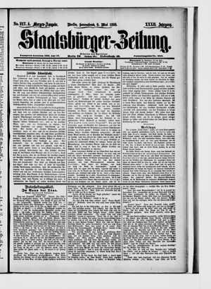 Staatsbürger-Zeitung on May 9, 1896