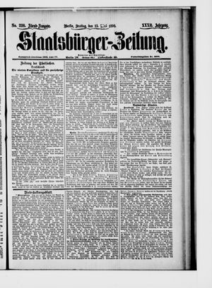 Staatsbürger-Zeitung on May 15, 1896
