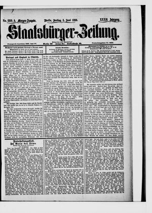 Staatsbürger-Zeitung vom 05.06.1896