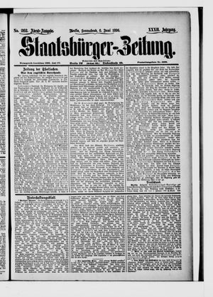 Staatsbürger-Zeitung on Jun 6, 1896