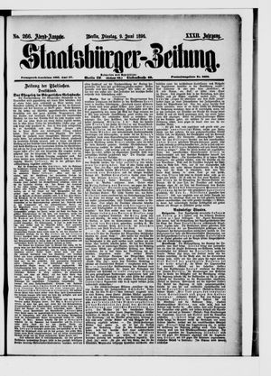 Staatsbürger-Zeitung vom 09.06.1896