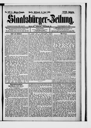 Staatsbürger-Zeitung on Jun 10, 1896