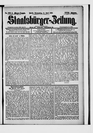Staatsbürger-Zeitung on Jun 11, 1896