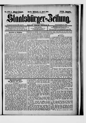 Staatsbürger-Zeitung vom 17.06.1896