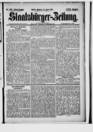 Staatsbürger-Zeitung vom 22.06.1896