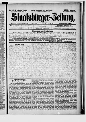 Staatsbürger-Zeitung vom 27.06.1896
