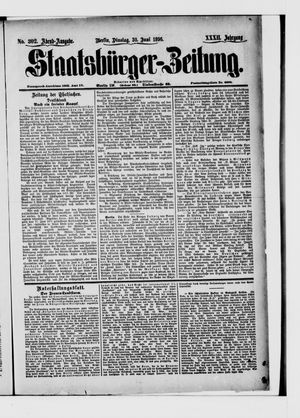 Staatsbürger-Zeitung vom 30.06.1896