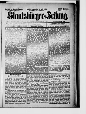 Staatsbürger-Zeitung vom 02.07.1896