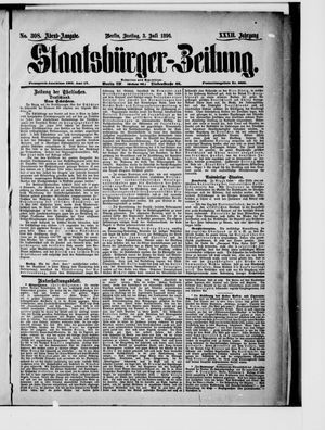 Staatsbürger-Zeitung vom 03.07.1896