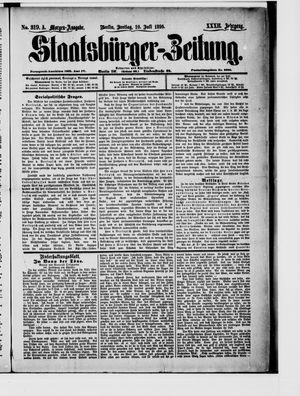 Staatsbürger-Zeitung vom 10.07.1896