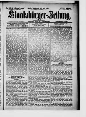 Staatsbürger-Zeitung vom 16.07.1896