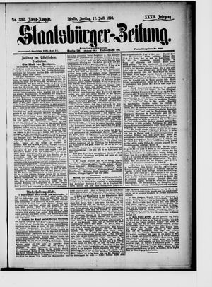 Staatsbürger-Zeitung vom 17.07.1896