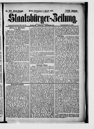 Staatsbürger-Zeitung vom 06.08.1896
