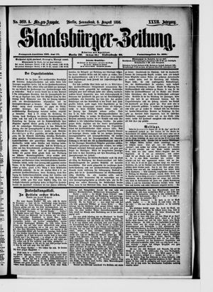 Staatsbürger-Zeitung vom 08.08.1896