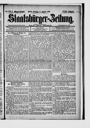 Staatsbürger-Zeitung vom 11.08.1896