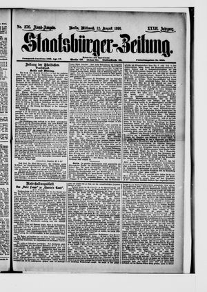 Staatsbürger-Zeitung vom 12.08.1896