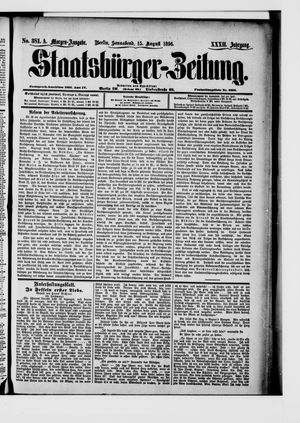 Staatsbürger-Zeitung vom 15.08.1896