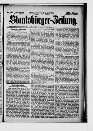 Staatsbürger-Zeitung vom 15.08.1896