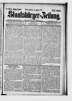 Staatsbürger-Zeitung vom 18.08.1896