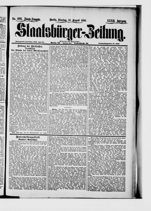 Staatsbürger-Zeitung vom 18.08.1896