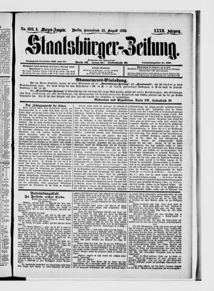 Staatsbürger-Zeitung vom 22.08.1896