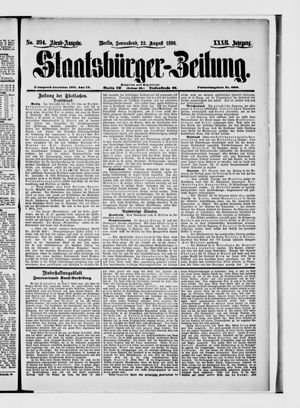 Staatsbürger-Zeitung vom 22.08.1896