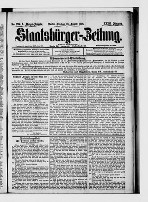 Staatsbürger-Zeitung vom 25.08.1896