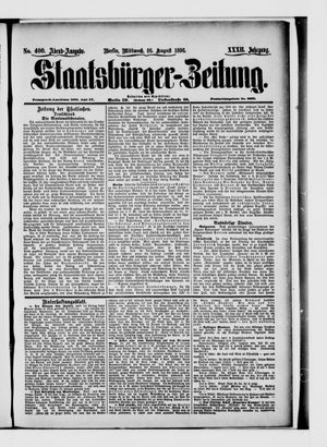 Staatsbürger-Zeitung vom 26.08.1896