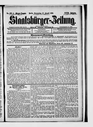 Staatsbürger-Zeitung vom 27.08.1896