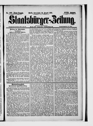 Staatsbürger-Zeitung vom 29.08.1896