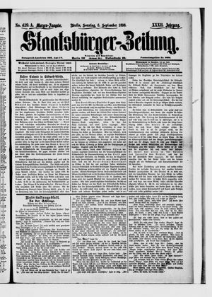 Staatsbürger-Zeitung vom 06.09.1896