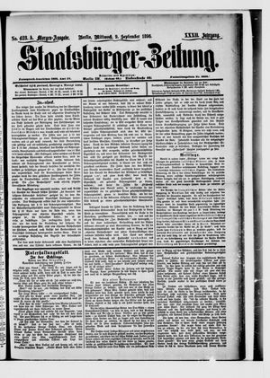 Staatsbürger-Zeitung vom 09.09.1896